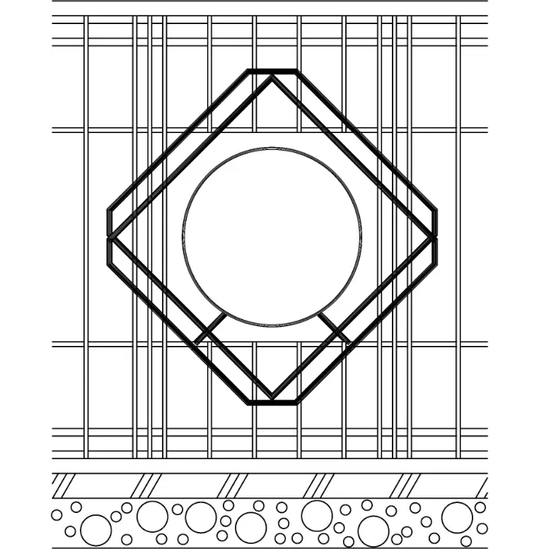 RC梁貫通孔補強